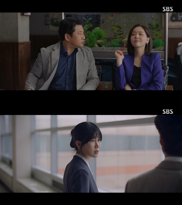 지난 29일 방영된 SBS '천원짜리 변호사'의 한 장면.
