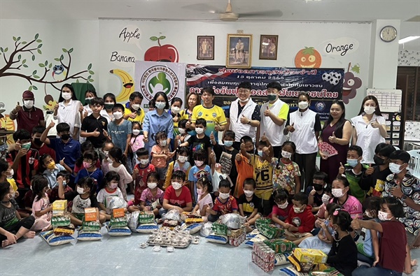 한국결식아동청소년지원협회, 태국 아동생활센터에 생필품 지원.