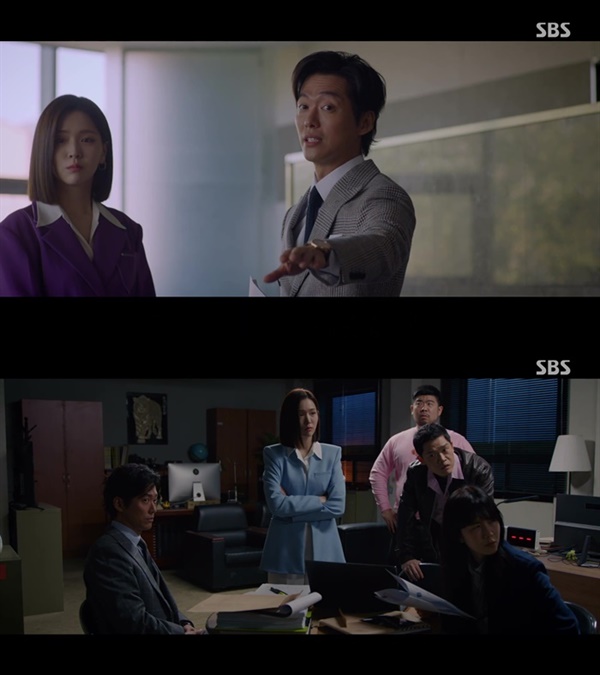  지난 11일 방영된 SBS '천원짜리 변호사'의 한 장면.