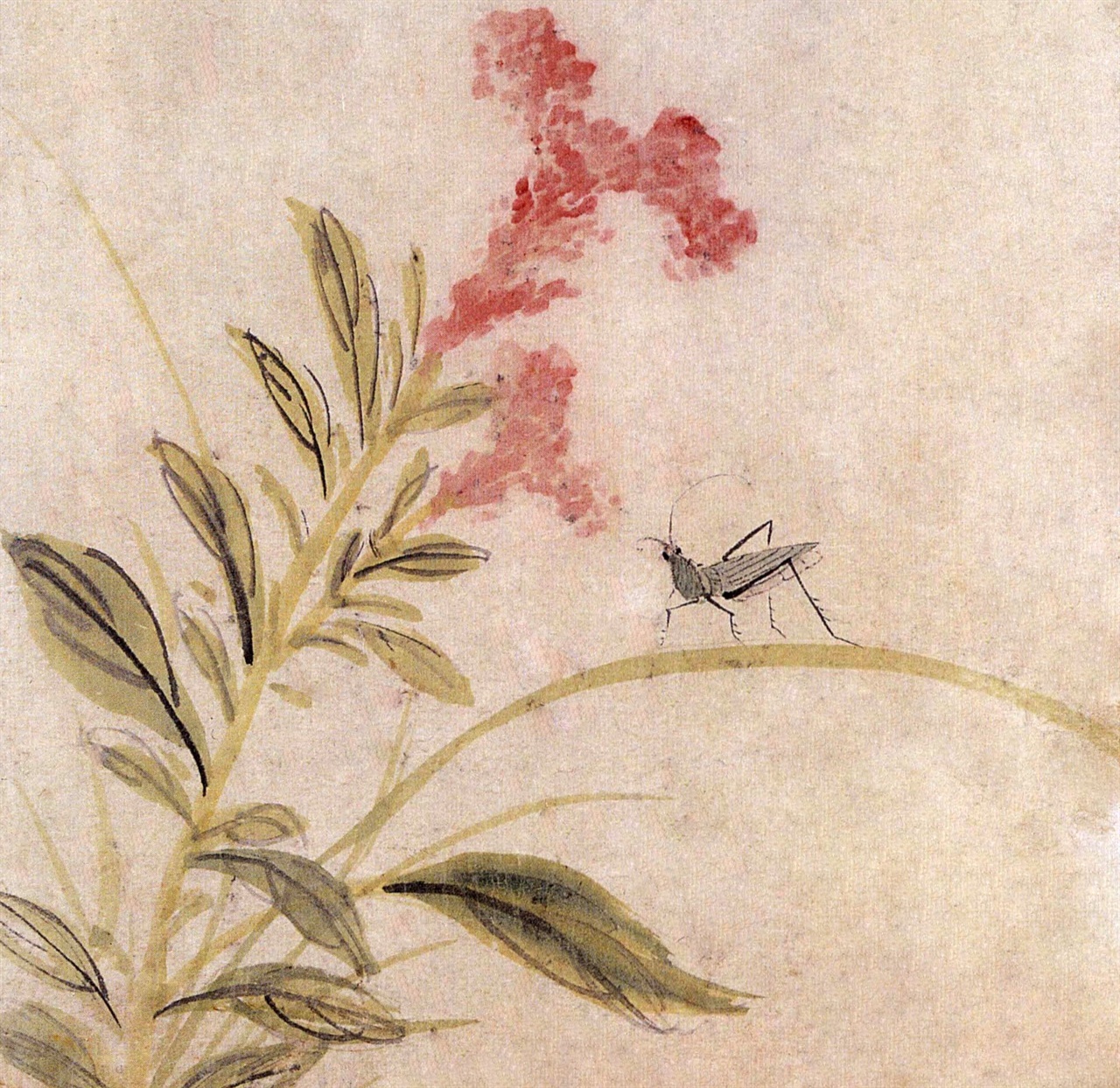 강세황, 1747년, 종이에 수묵담채, 39.4x32.7cm, 개인 소장