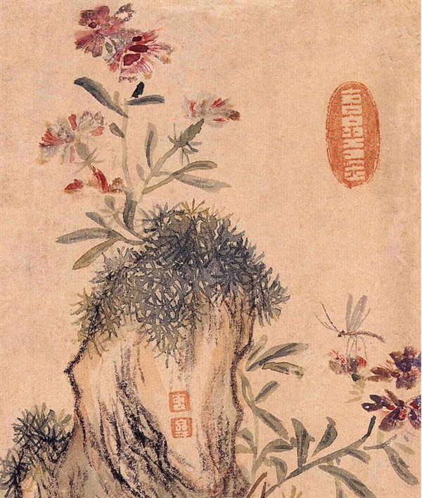 심사정, 18세기, 종이에 담채, 21x12.8cm, 간송미술관 소장