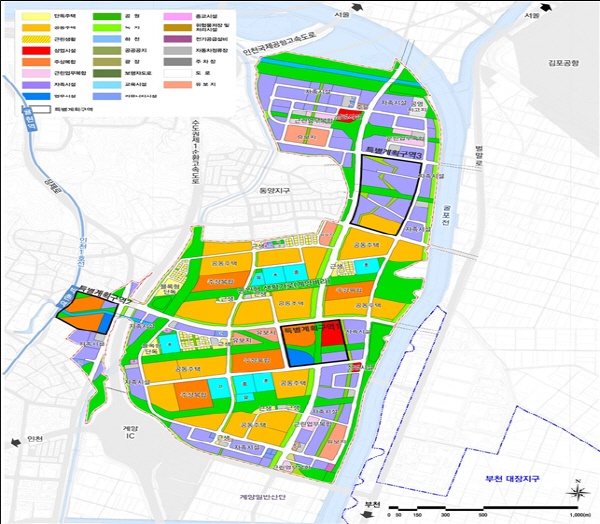     '계양 테크노밸리' 조성 계획도