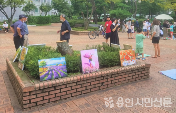 기흥구 서농동 SK모아봉사회 회원들이 한마음 잔치를 열었다.