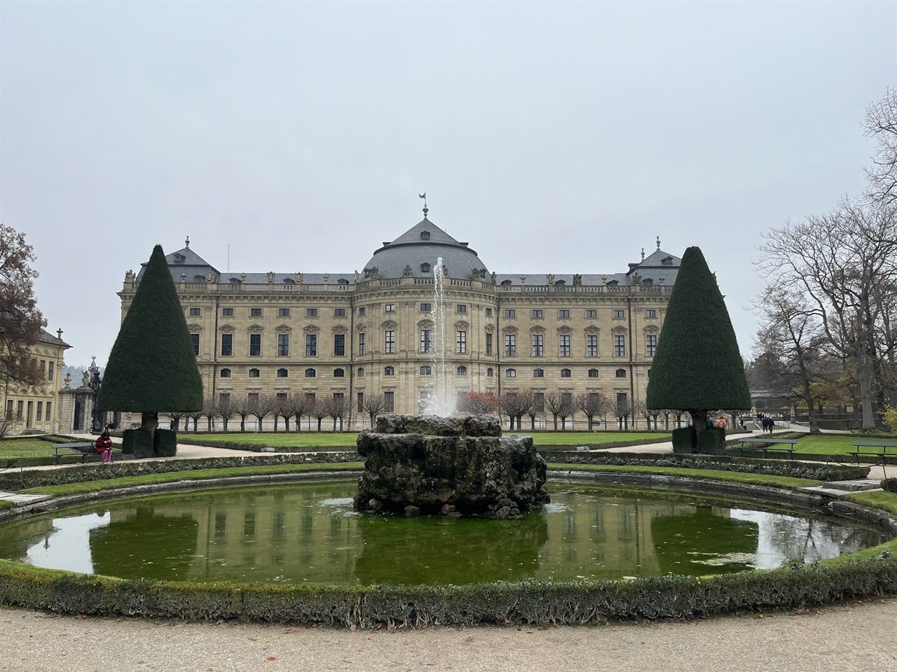 레지덴츠 궁전의 정원