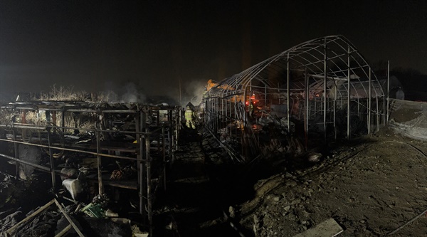 지난 7일 경기도 하남시 초일동 화훼용 비닐하우스에서 화재가 발생해 60대 남성 1명이 사망했다.
