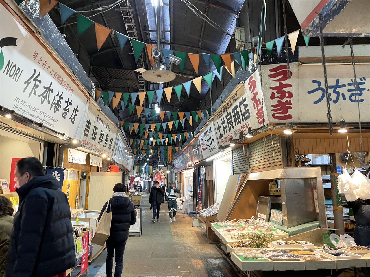 후쿠오카 야나기바시 시장