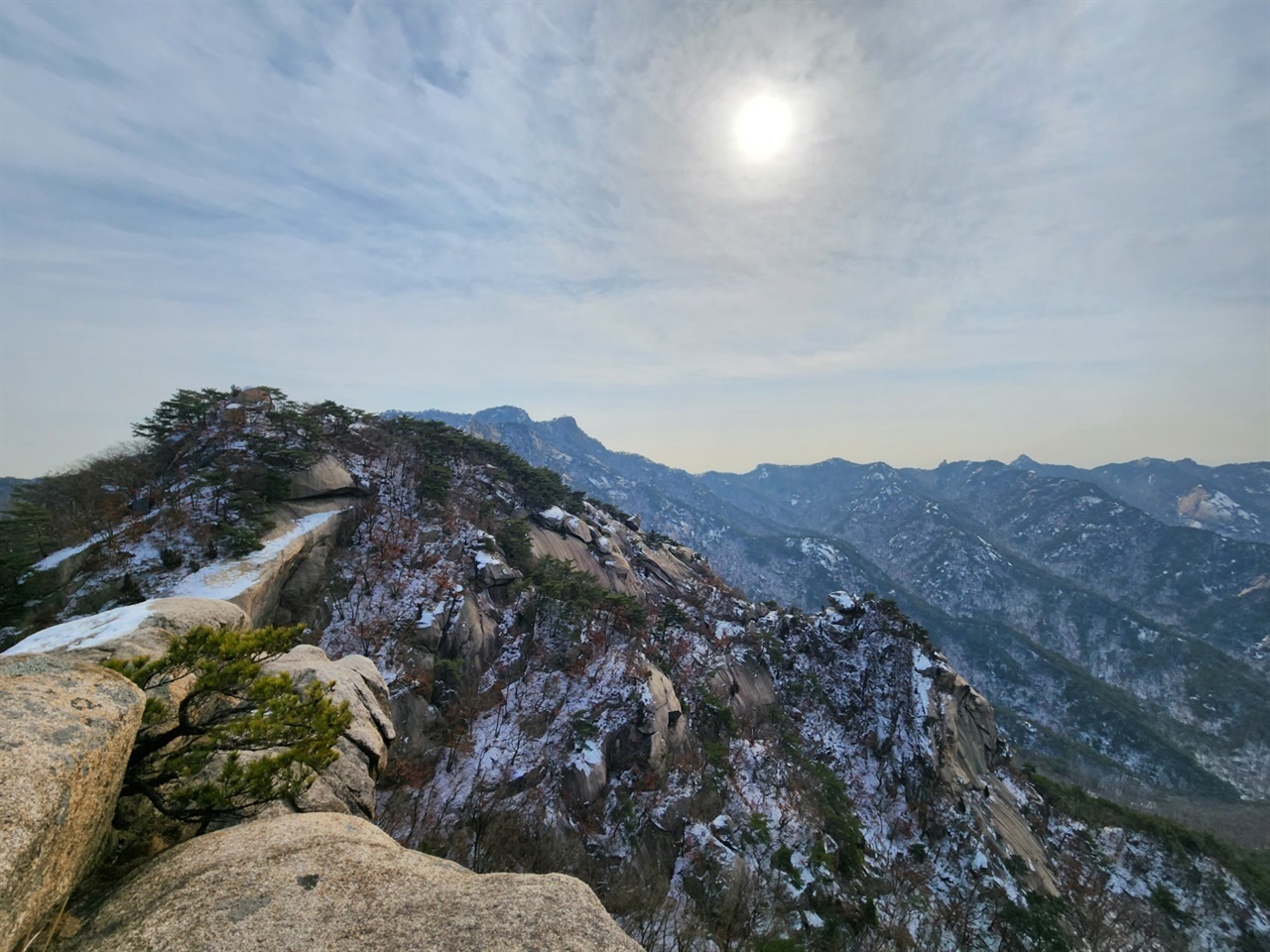 겨울 북한산2 겨울 북한산2