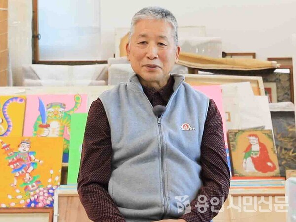 국가무형문화재 제118호 불화장 임석환 작가