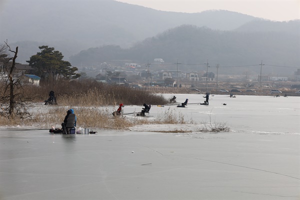  고려저수지 전경