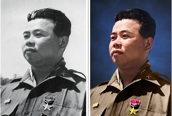 6·25전쟁 당시 첩보작전과 야전에서 많은 공적을 세운 첩보부대의 전설 고 김동석 대령을 AI로 복원했다.