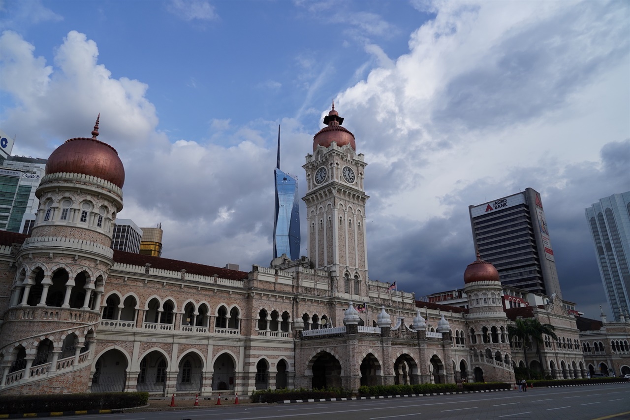 과거 영국 총독이 사용했던 쿠알라룸푸르의 술탄 압둘 사마드 빌딩