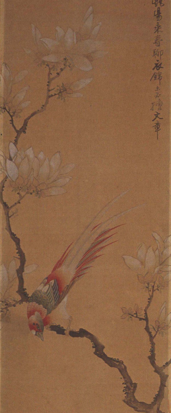 이도영, 1906년, 158 x 30 cm, 평양 조선미술박물관 소장