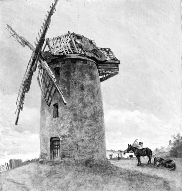 존 컨스터블, Study of a Windmill