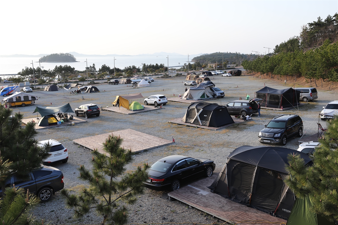전라남도 해남군 오시아노 관광단지 캠핑장