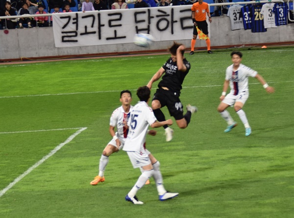  59분 44초, 인천 유나이티드 FC 천성훈의 헤더 추가골 순간