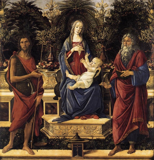 산드로 보티첼리, 1484년, 185 x 180 cm