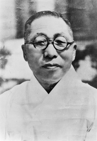 백범 김구(1876~1949) 선생의 모습.
