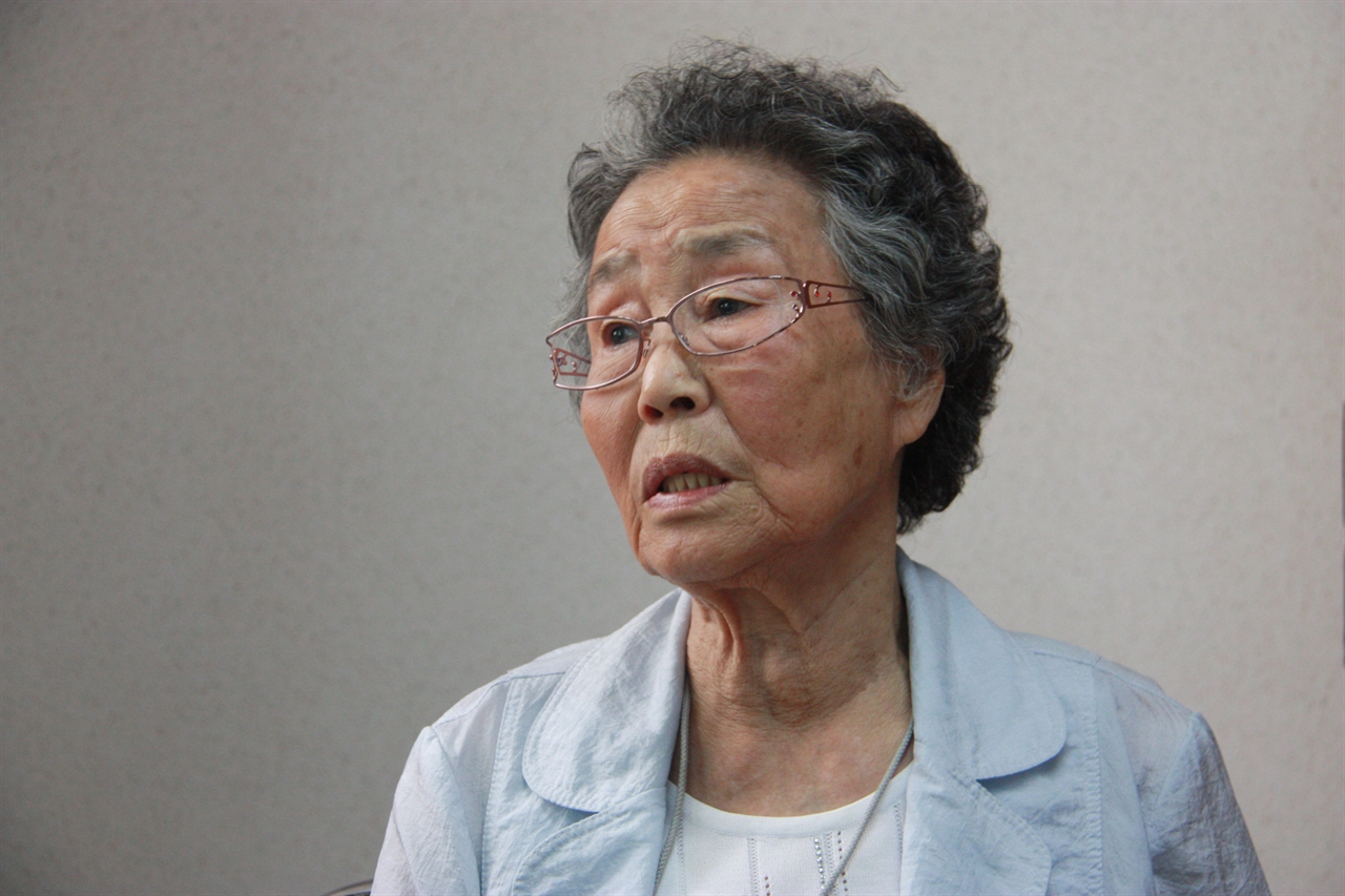 미쓰비시 근로정신대 강제동원 양영수(94) 할머니