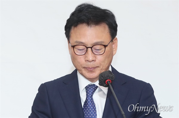 박광온 더불어민주당 원내대표가 22일 서울 여의도 국회에서 열린 최고위원회의에서 발언하고 있다. 