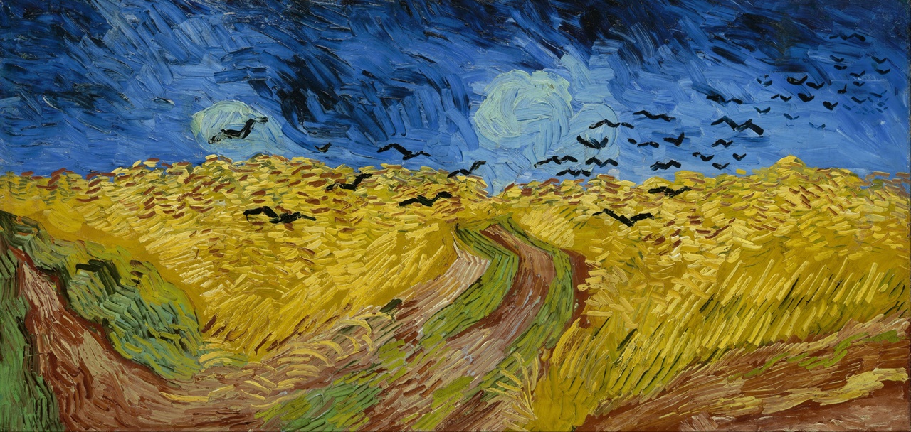     Wheatfield_with_crows
