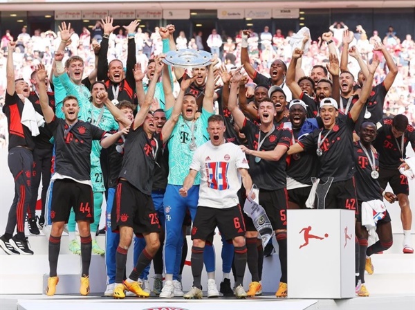  2022-2023시즌 우승을 차지한 독일 바이에른 뮌헨 