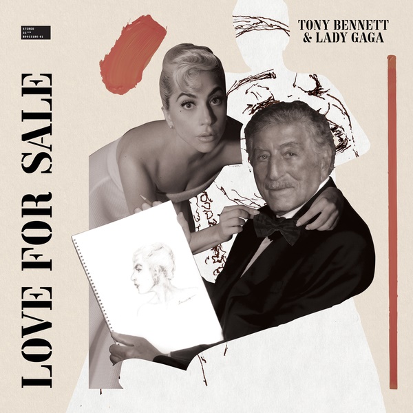  2021년 토니 베넷과 레이디 가가가 발표한 'Love For Sale'. 이 앨범은 토니 베넷의 유작이 되었다.