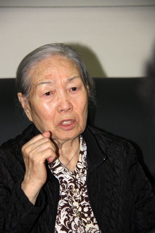 미쓰비시중공업 강제동원 피해자 김재림(1930~2023) 할머니.