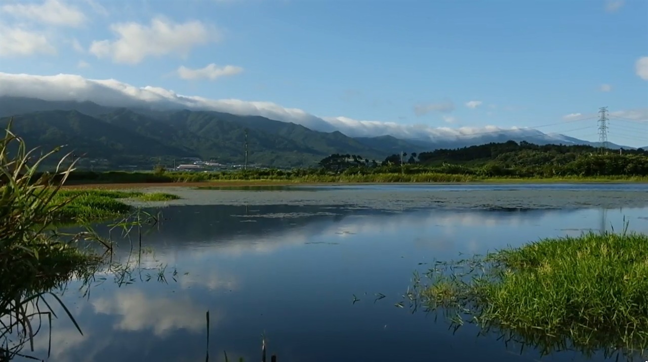  지리산의 여름 풍경