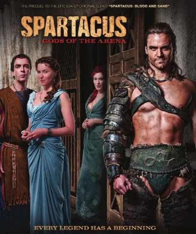 스파르타쿠스: 투기장의 신들 포스터