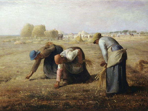 1857년작, 캔버스에 유채, 83.5×110cm, 프랑스 파리 오르세 미술관 소장 중.
