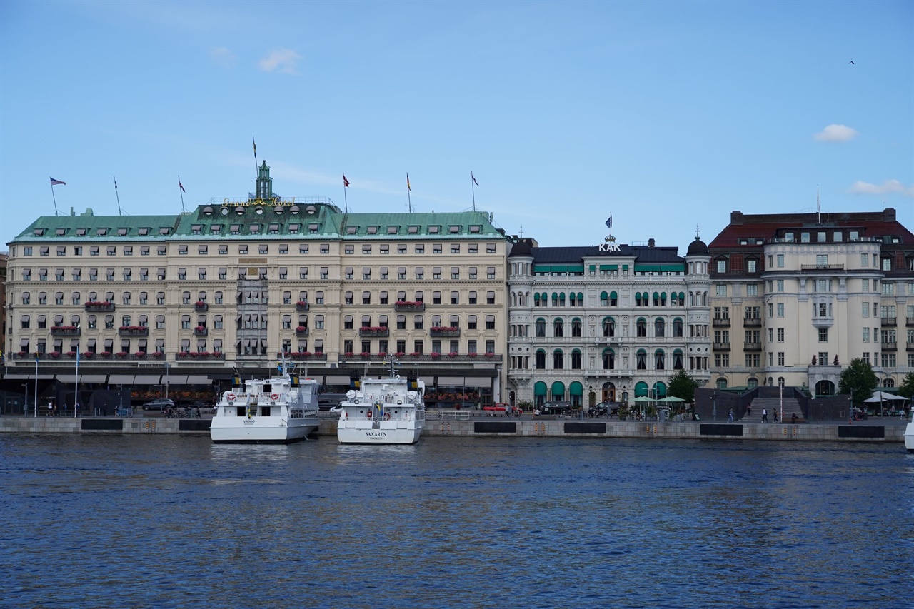 스톡홀름의 강가