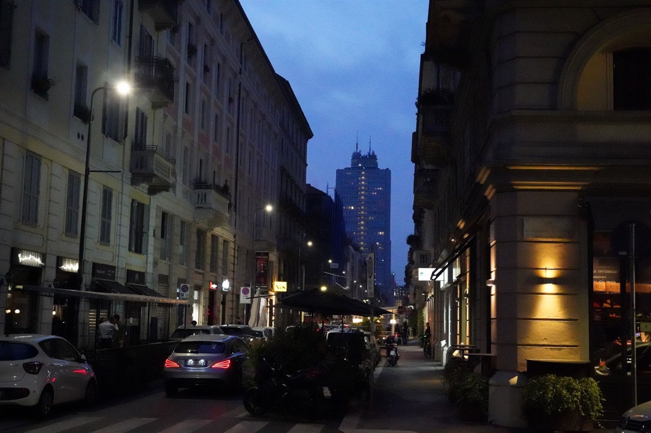 밀라노의 밤