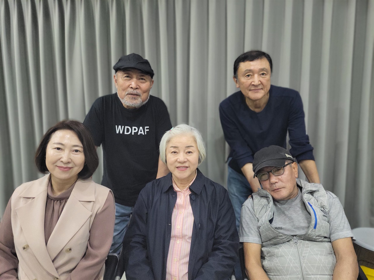  (왼쪽부터) 차유경, 이태훈, 이현순, 고인배, 권범택 배우
