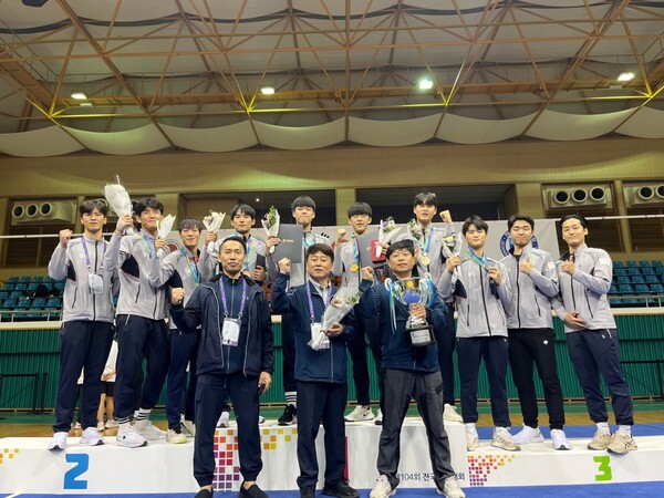 사천시 선수들이 제104회 전국체육대회에서 2개의 우슈 금메달을 포함해 총 7개의 메달을 획득했다.(사진=사천시 체육회)