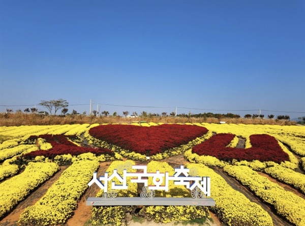  서해안의 대표적인 가을 축제인 서산국화축제가 3일 화려하게 개막했다.