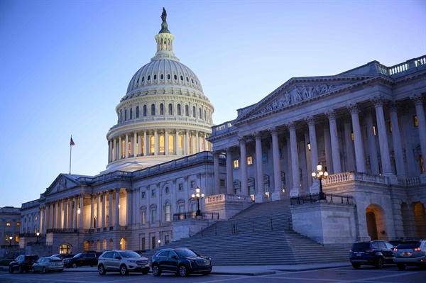 2023년 11월 13일 워싱턴D.C.에 있는 미국 국회의사당의 모습. 