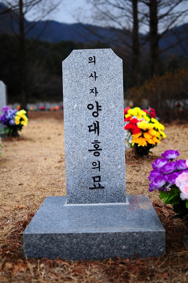 의사자 양대홍의 묘 (대전현충원 의사상자묘역 51호)