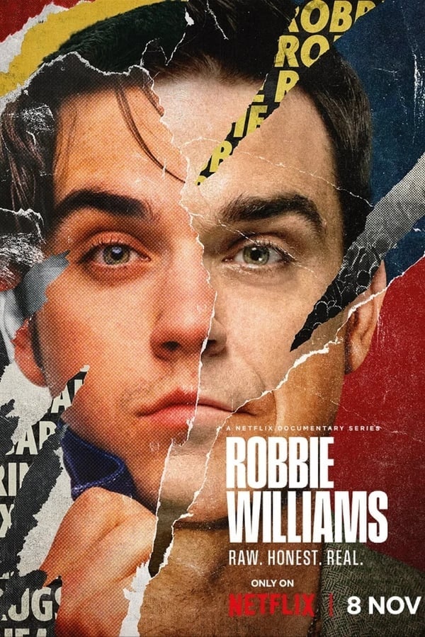  넷플릭스 오리지널 다큐멘터리 시리즈 <로비 윌리엄스> 포스터.