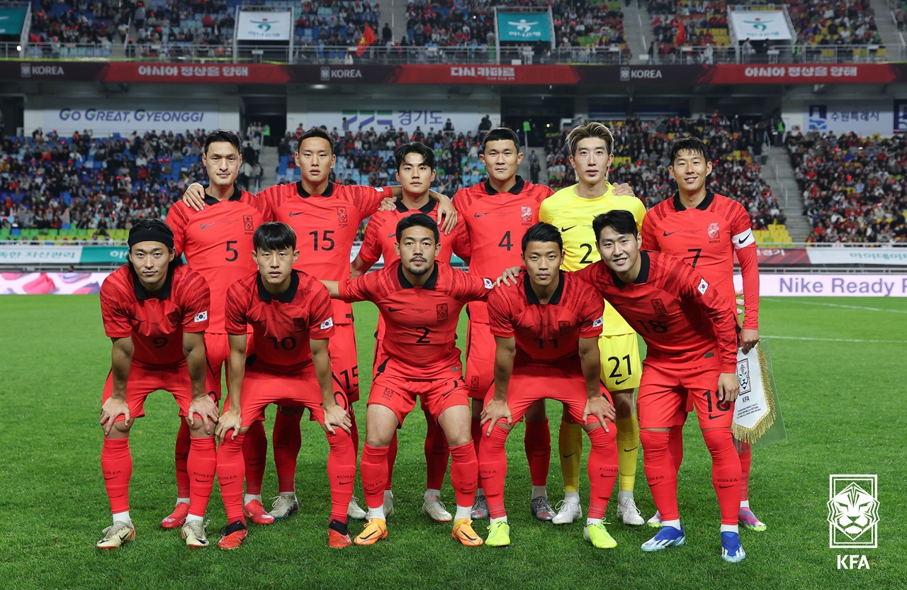  한국 남자 축구 대표팀 선수단 