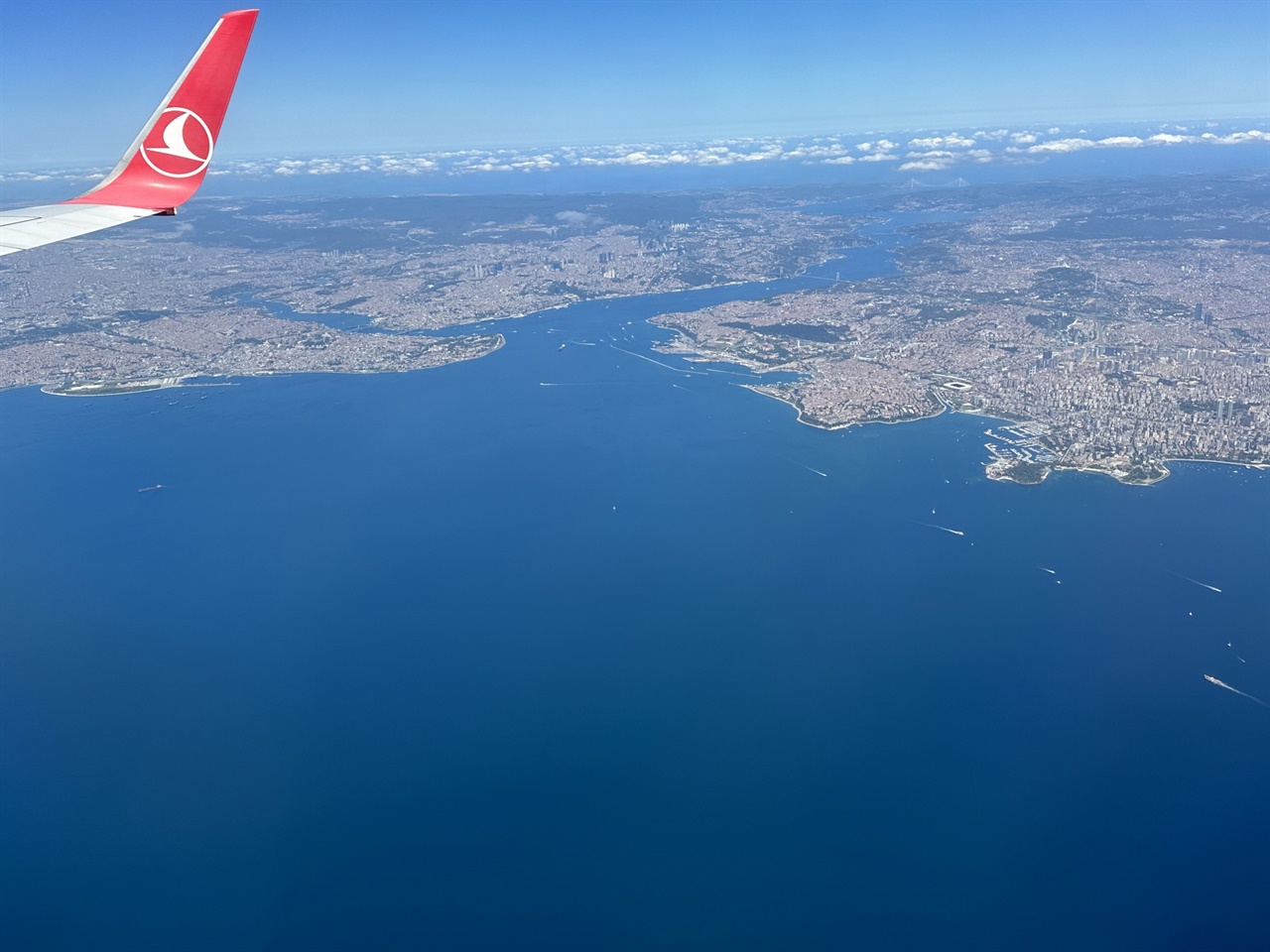 마르마라해와 보스포루스 해협 그리고 이스탄불