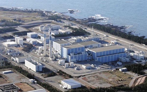 일본 이시카와현 노토반도에 있는 시카 원자력발전소 