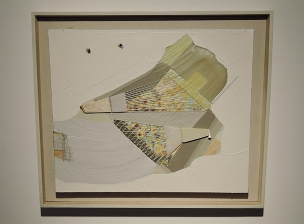 임충섭 I '무제-날개', Acrylic, oil, U.V.L.S. gel on canvas, 59×71.5×3.8cm 1985