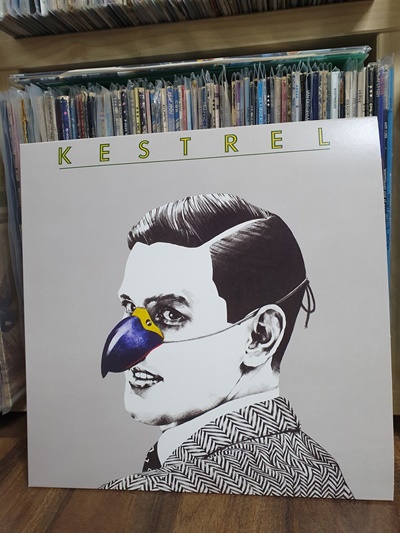 영국 밴드 케스트럴의 데뷔 음반 영국 밴드 케스트럴의 데뷔 음반 앞면은 새 부리 마스크를 쓴 남자를 찍은 1950년대 상업사진을 사용하고 있다. 