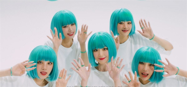  (여자)아이들 신곡 'WIFE' 뮤직비디오의 한 장면
