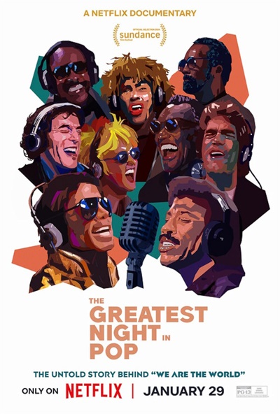  넷플릭스 <팝 역사상 가장 위대한 밤> 포스터