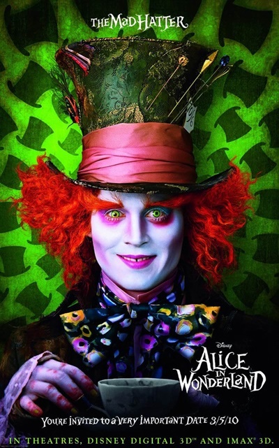  <이상한 나라의 앨리스>는 현재까지도 팀 버튼 감독 영화 중 유일하게 세계흥행 10억 달러를 넘긴 작품이다.
