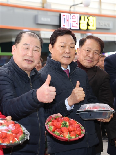  박완수 경남도지사, 7일 진주 민생 현장 방문.