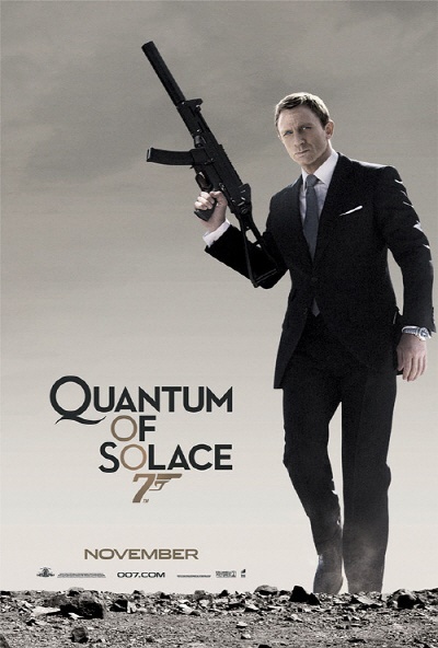 007 퀀텀 오브 솔러스 포스터