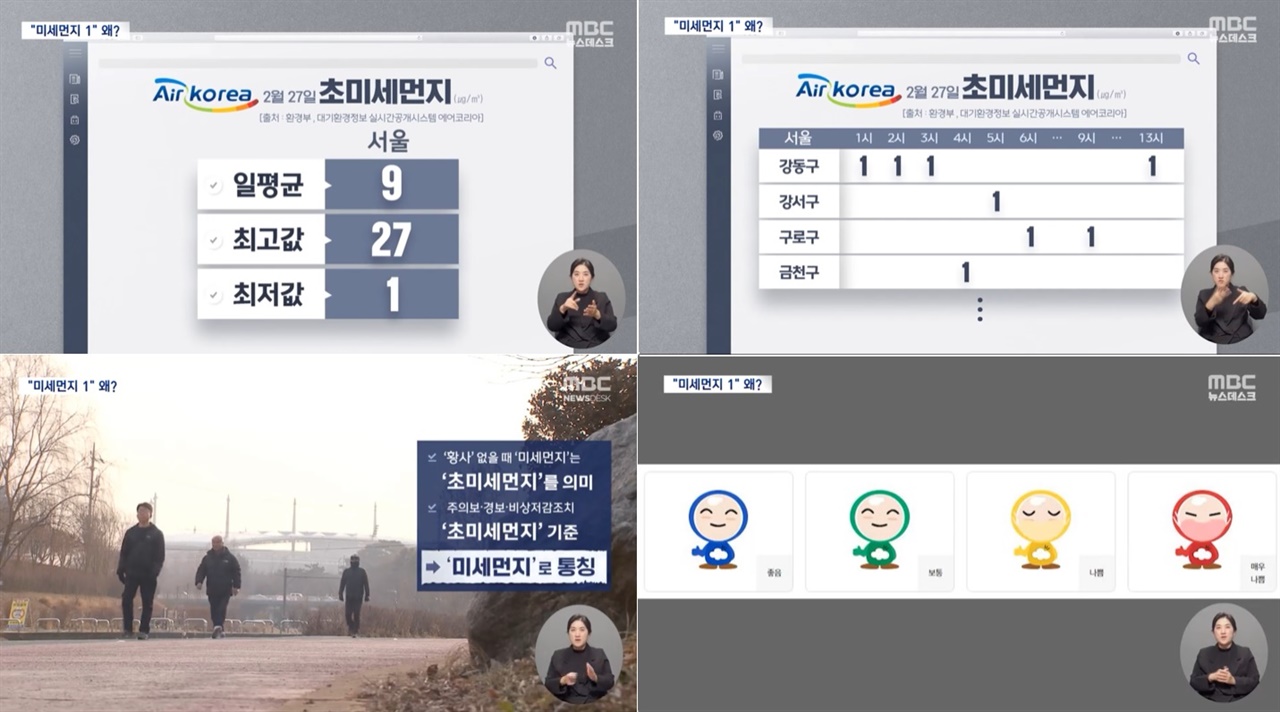 2월 27일 MBC 뉴스데스크 일기예보 제작 경위를 상세히 밝힌 MBC(2/29)