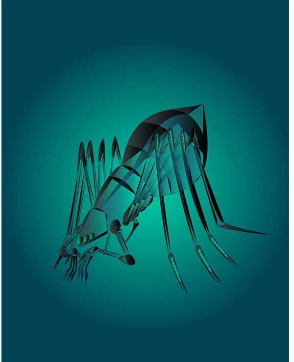 벼룩의 뜀뛰기 특기는 레살린이라는 특수 단배길을 가진 긴 다리가 있어 가능하다. Pixaby가 제공하는 무료 이미지